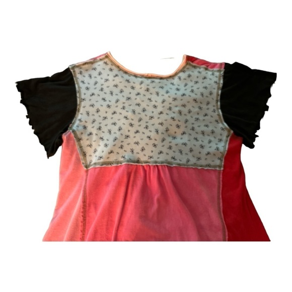 ELISABETHAN Tunic, colorful patterns/ designs made by hand. One of a kind. Boho - Picture 3 of 9